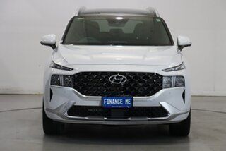 2023 Hyundai Santa Fe TM.V4 MY23 Hybrid Highlander White 6 Speed Sports Automatic Wagon Hybrid.