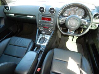 2011 Audi A3 8P MY11 Sportback 1.8 TFSI Ambition White 7 Speed Auto Direct Shift Hatchback.