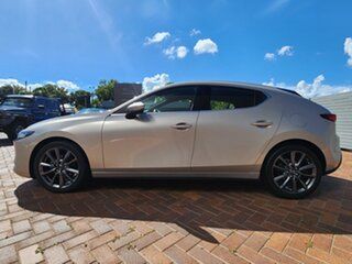 2022 Mazda 3 BP2H7A G20 SKYACTIV-Drive Touring Beige 6 Speed Sports Automatic Hatchback