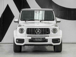2018 Mercedes-Benz G-Class W463 809MY G63 AMG SPEEDSHIFT 4MATIC White 9 Speed Sports Automatic Wagon.
