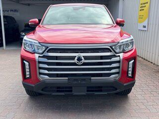 2023 Ssangyong Musso Q261 MY24 Ultimate Luxury Crew Cab Red 6 Speed Sports Automatic Utility