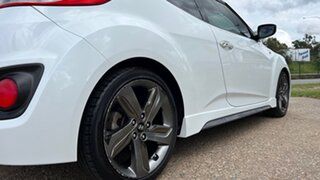 2012 Hyundai Veloster FS MY13 SR Turbo White 6 Speed Automatic Coupe