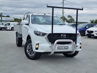 2023 Mazda BT-50 TFR40J XT 4x2 Ice White 6 Speed Sports Automatic Cab Chassis.