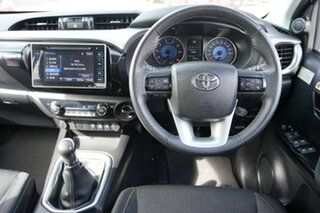 2019 Toyota Hilux GUN126R SR5 Double Cab Silver Sky 6 Speed Manual Utility
