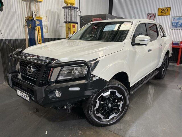 Used Nissan Navara D23 MY21 ST-X (4x4) Leather/NO Sunroof McGraths Hill, 2021 Nissan Navara D23 MY21 ST-X (4x4) Leather/NO Sunroof White 7 Speed Automatic Dual Cab Pick-up