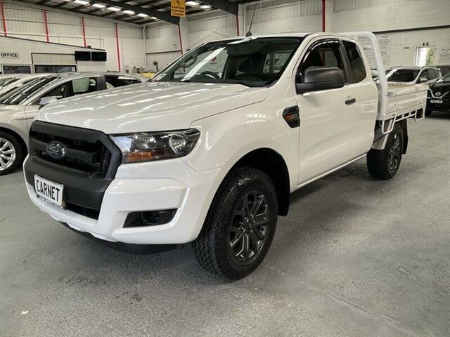 Used Ford Ranger PX MkII XL 2.2 Hi-Rider (4x2) Smithfield, 2016 Ford Ranger PX MkII XL 2.2 Hi-Rider (4x2) White 6 Speed Automatic Super Cab Chassis