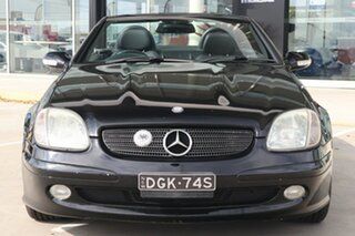 2002 Mercedes-Benz SLK-Class R170 SLK230 Kompressor Black 5 Speed Automatic Roadster