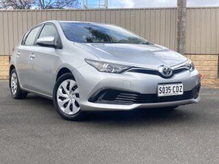 2016 Toyota Corolla ZRE182R MY15 Ascent Silver 7 Speed CVT Auto Sequential Hatchback