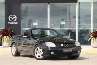 2002 Mercedes-Benz SLK-Class R170 SLK230 Kompressor Black 5 Speed Automatic Roadster.