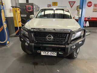 2021 Nissan Navara D23 MY21 ST-X (4x4) Leather/NO Sunroof White 7 Speed Automatic Dual Cab Pick-up