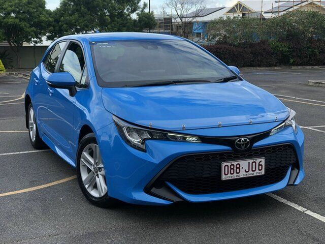 Used Toyota Corolla Mzea12R SX Chermside, 2018 Toyota Corolla Mzea12R SX Blue 10 Speed Constant Variable Hatchback
