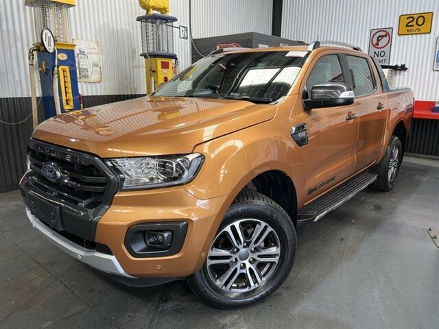 Used Ford Ranger PX MkIII MY21.25 Wildtrak 3.2 (4x4) McGraths Hill, 2021 Ford Ranger PX MkIII MY21.25 Wildtrak 3.2 (4x4) Orange 6 Speed Automatic Double Cab Pick Up