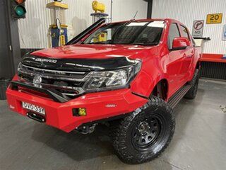 2018 Holden Colorado RG MY18 LT (4x4) Red 6 Speed Manual Crew Cab Pickup.