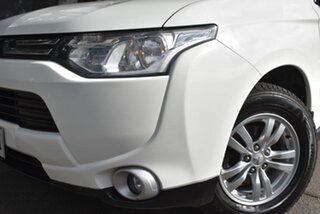 2012 Mitsubishi Outlander ZJ MY13 LS 4WD White 6 Speed Automatic Wagon