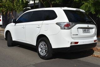 2012 Mitsubishi Outlander ZJ MY13 LS 4WD White 6 Speed Automatic Wagon.