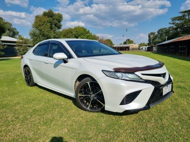Pre-Owned Toyota Camry Wangaratta, 2018 Toyota Camry Camry SX 2.5L Petrol Automatic Sedan Frosted White Automatic Sedan