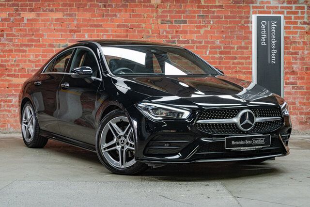 Certified Pre-Owned Mercedes-Benz CLA-Class C118 802MY CLA200 DCT Mulgrave, 2022 Mercedes-Benz CLA-Class C118 802MY CLA200 DCT Cosmos Black 7 Speed Sports Automatic Dual Clutch