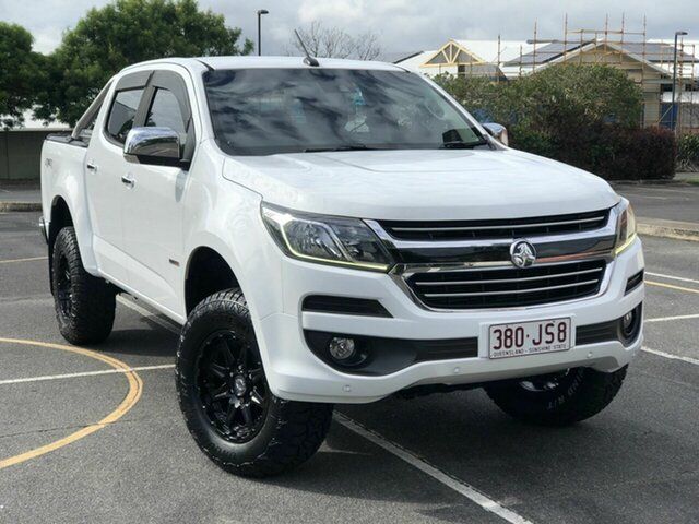 Used Holden Colorado RG MY18 LTZ Pickup Crew Cab Chermside, 2017 Holden Colorado RG MY18 LTZ Pickup Crew Cab White 6 Speed Sports Automatic Utility