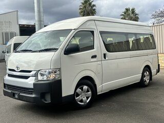 2017 Toyota HiAce KDH223R MY16 Commuter (12 Seats) White 4 Speed Automatic Bus.