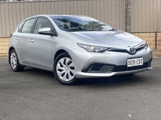 2016 Toyota Corolla ZRE182R MY15 Ascent Silver 7 Speed CVT Auto Sequential Hatchback.