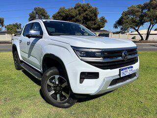 2023 Volkswagen Amarok NF MY23 TDI600 4MOTION Perm Style Clear White 10 Speed Automatic Utility.