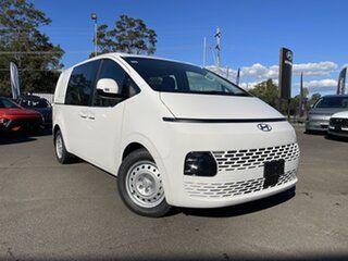 2023 Hyundai Staria-Load US4.V2 MY23 Crew Van Creamy White 8 Speed Sports Automatic Van.