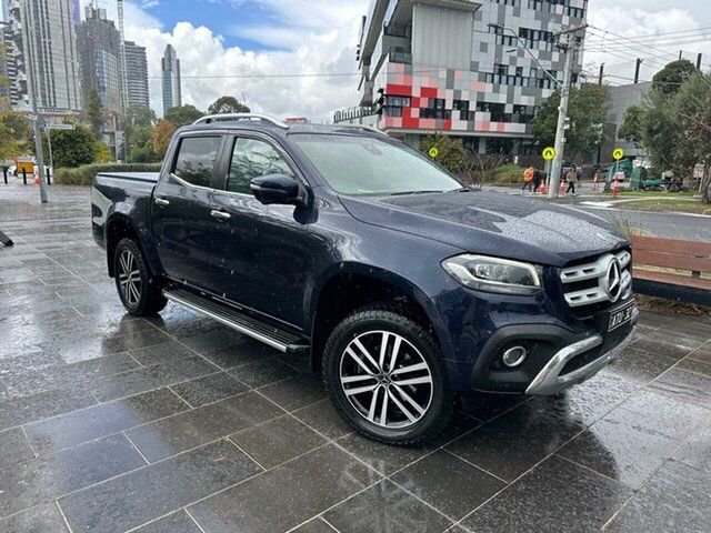 Used Mercedes-Benz X-Class 470 X250d 4MATIC Power South Melbourne, 2018 Mercedes-Benz X-Class 470 X250d 4MATIC Power Blue 7 Speed Sports Automatic Utility