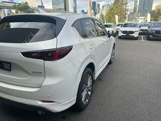 2023 Mazda CX-5 KF4WLA G25 SKYACTIV-Drive i-ACTIV AWD Akera Rhodium White 6 Speed Sports Automatic