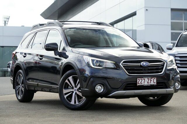 Pre-Owned Subaru Outback B6A MY18 2.0D CVT AWD Woolloongabba, 2018 Subaru Outback B6A MY18 2.0D CVT AWD Graphite Black 7 Speed Constant Variable Wagon