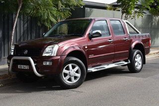 2005 Holden Rodeo RA MY05 LT Crew Cab 4x2 Maroon 4 Speed Automatic Utility.