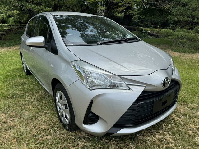 Pre-Owned Toyota Yaris NCP130R Ascent Darwin, 2019 Toyota Yaris NCP130R Ascent Silver Pearl 4 Speed Automatic Hatchback