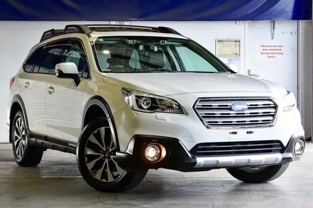 Used Subaru Outback B6A MY17 2.5i CVT AWD Premium Laverton North, 2017 Subaru Outback B6A MY17 2.5i CVT AWD Premium White 6 Speed Constant Variable Wagon