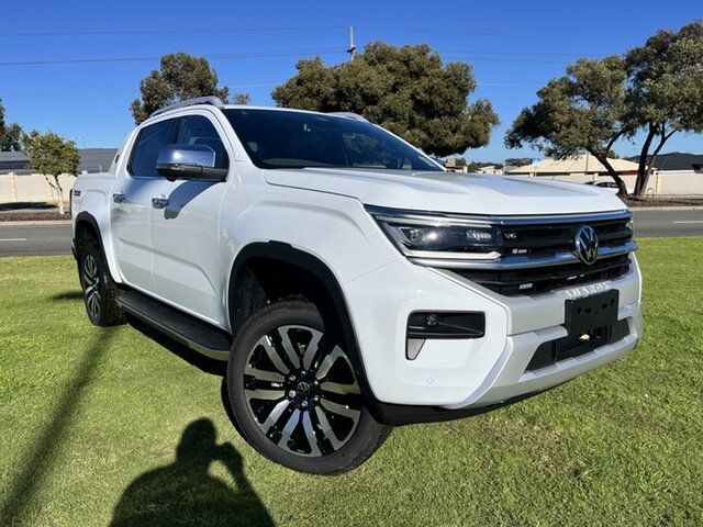 New Volkswagen Amarok NF MY23 TDI600 4MOTION Perm Aventura Wangara, 2023 Volkswagen Amarok NF MY23 TDI600 4MOTION Perm Aventura Clear White 10 Speed Automatic Utility