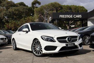 2016 Mercedes-Benz C-Class C205 C250 d 9G-Tronic White 9 Speed Sports Automatic Coupe.
