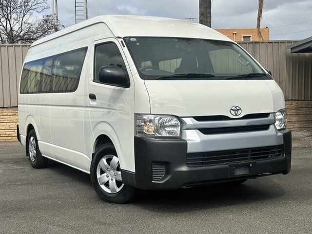 Used Toyota HiAce KDH223R MY16 Commuter (12 Seats) St Marys, 2017 Toyota HiAce KDH223R MY16 Commuter (12 Seats) White 4 Speed Automatic Bus