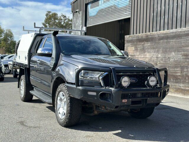 Used Ford Ranger PX MkIII 2021.25MY XLT Labrador, 2021 Ford Ranger PX MkIII 2021.25MY XLT Grey 6 Speed Sports Automatic Super Cab Pick Up