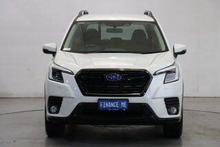 2023 Subaru Forester S5 MY23 2.5X CVT AWD White 7 Speed Constant Variable Wagon.