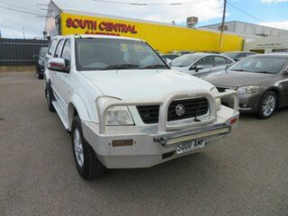 2003 Holden Rodeo White 4 Speed Automatic Dual Cab.