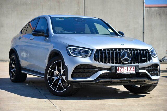 Used Mercedes-Benz GLC-Class C253 803MY GLC43 AMG Coupe SPEEDSHIFT TCT 4MATIC Hervey Bay, 2022 Mercedes-Benz GLC-Class C253 803MY GLC43 AMG Coupe SPEEDSHIFT TCT 4MATIC Silver 9 Speed