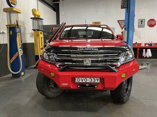 2018 Holden Colorado RG MY18 LT (4x4) Red 6 Speed Manual Crew Cab Pickup