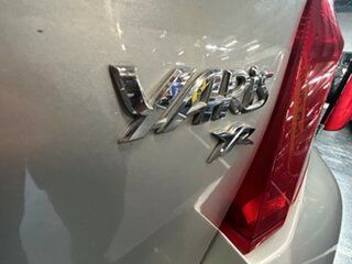2012 Toyota Yaris NCP130R YR Silver 4 Speed Automatic Hatchback