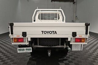 2018 Toyota Landcruiser VDJ79R Workmate White 5 speed Manual Cab Chassis