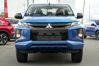 2023 Mitsubishi Triton MR MY23 GLX-R Double Cab 4x2 Impulse Blue 6 Speed Sports Automatic Utility