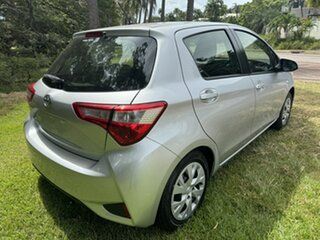 2019 Toyota Yaris NCP130R Ascent Silver Pearl 4 Speed Automatic Hatchback