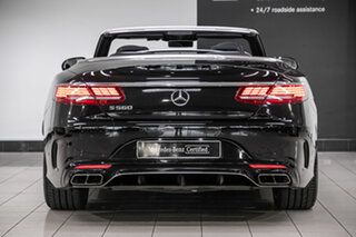 2018 Mercedes-Benz S-Class A217 809MY S560 9G-Tronic Obsidian Black 9 Speed Sports Automatic