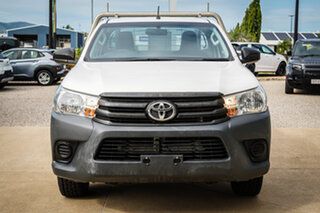 2018 Toyota Hilux TGN121R Workmate 4x2 6 Speed Sports Automatic Cab Chassis
