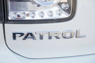 2016 Nissan Patrol Y62 Series 3 TI White 7 Speed Sports Automatic Wagon