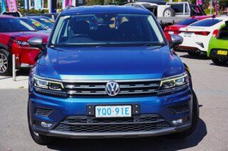 2018 Volkswagen Tiguan 5N MY18 132TSI Comfortline DSG 4MOTION Allspace Blue Silk Metallic 7 Speed.