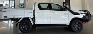 2023 Toyota Hilux GUN126R SR Double Cab White 6 Speed Sports Automatic Utility.