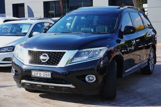 2016 Nissan Pathfinder R52 MY15 ST-L X-tronic 4WD Black 1 Speed Constant Variable Wagon.